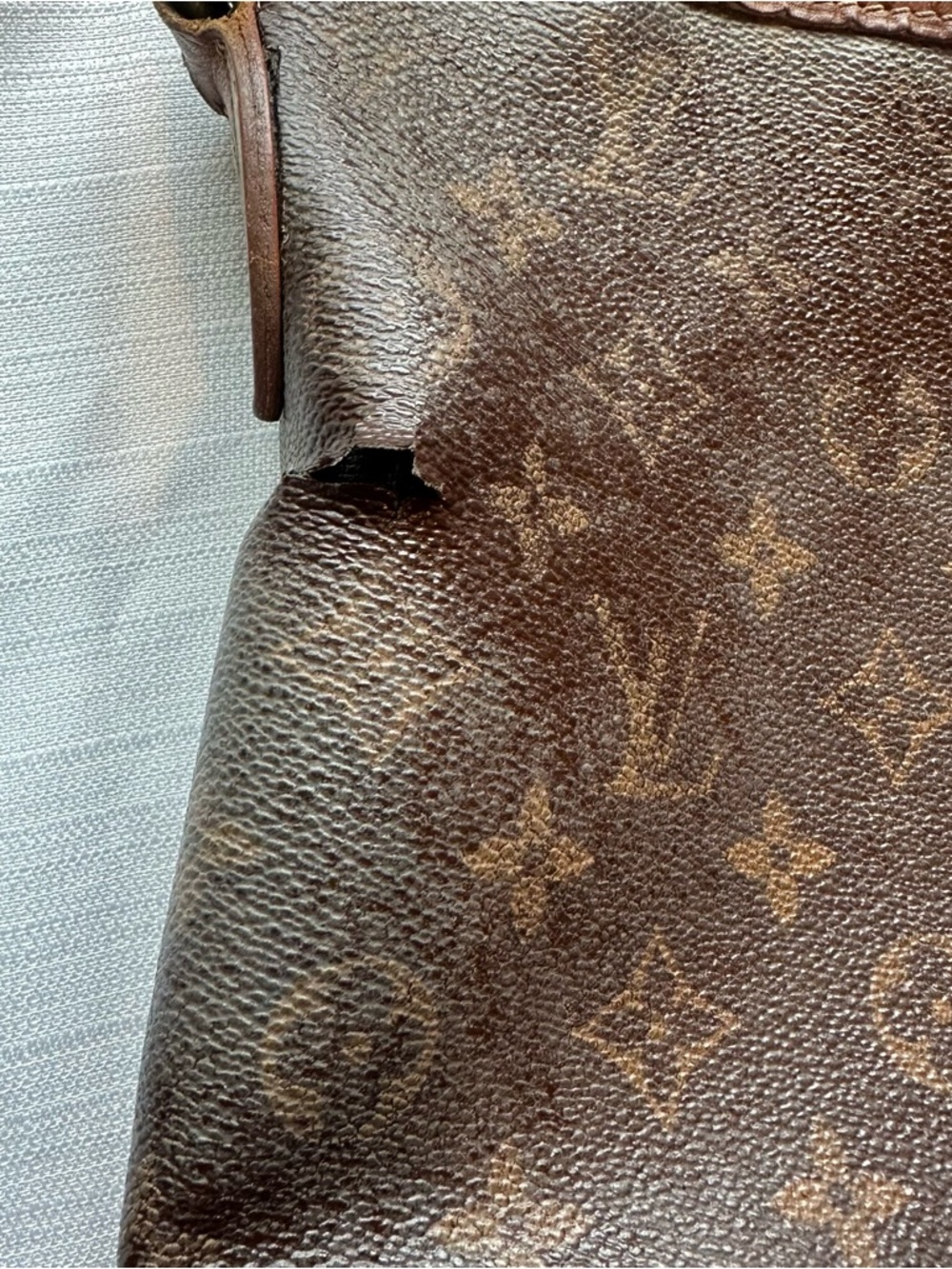 Authentic Louis Vuitton Monogram Vintage Shoulder Bag (Made in USA) - Picture 12 of 16